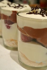 Trifles chocolat/framboise