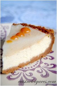 Cheesecake Poire Trio 2c