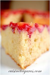 Gâteau Renversé aux Prunes Trio 12