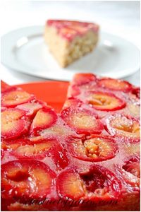 Gâteau Renversé aux Prunes Trio 13