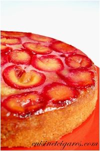 Gâteau Renversé aux Prunes Trio 3