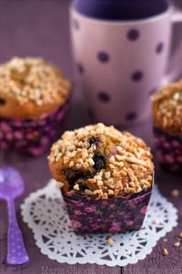 Muffins aux Mûres Marie Chioca