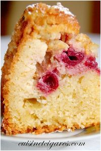 Moelleux Rhubarbe Griottes Amandes Trio 21
