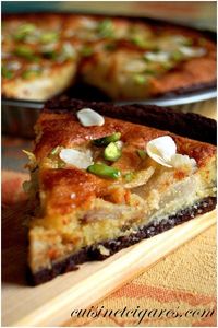 Tarte sablée cacao aux poires 3