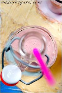 Milk shake Fraises Bananes Solo 2