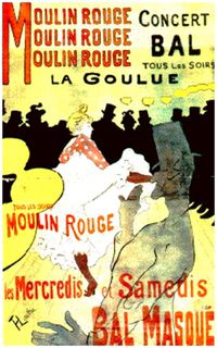 10 juin 2011 Photo Moulin Rouge La Goulue affiche