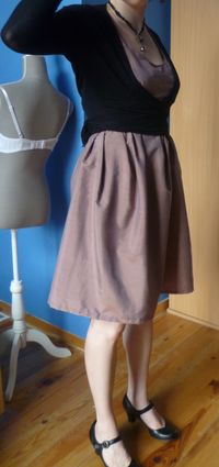 robe rose 018