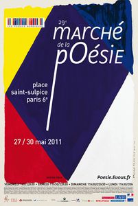 Affiche Marché de la Poésie