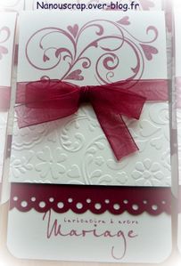 Un faire part de mariage
