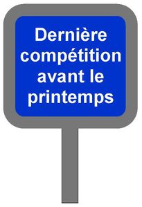 dernière compèt