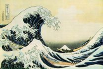 Hokusai, La grande vague de Kanagawa