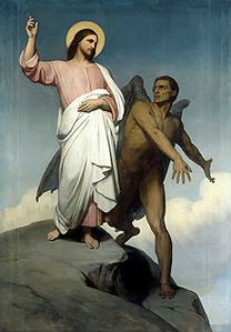 220px-Ary Scheffer - The Temptation of Christ (1854)