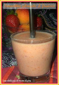 Smoothie abricots fraises (4)