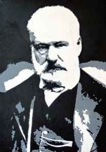 Victor Hugo - Pop Art WIP 02