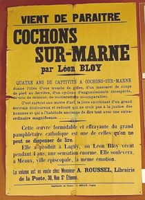 affiche-leon-bloy-lagny-sur-marne