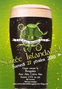 Soirée irlandaise