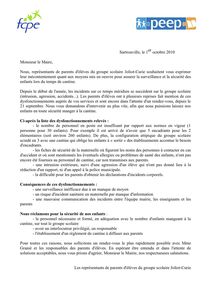 petition cantine P1