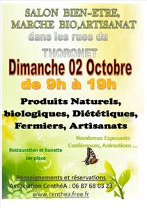 affiche salon Le Thoronet oct