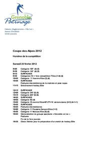 horaires coupe des Alpes-page 1 2012
