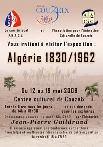 affiche FNACA de Couzeix 2008 A4