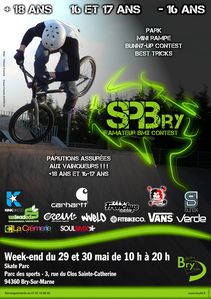 SPBry Amateur BMX contest recto