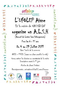 Affiche ALSH Vauxbuin-ete 2011