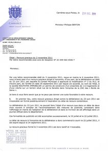 LRAR MAIRE CSP vs Recours Gracieux particulier p1