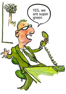 yes we are super green