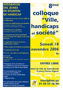 association rencontres jeunes handicaps