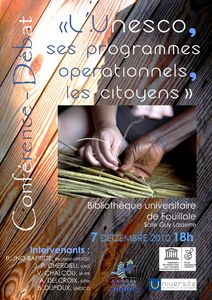 Affiche conf Unesco