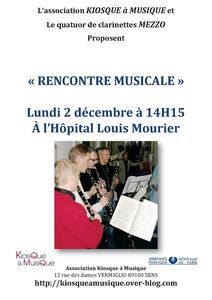 affiche 2 rencontre musicale décembre 2013