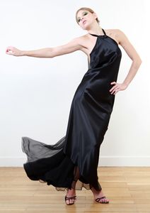 Robe de Soirée Nymphe Noire Robe de Soirée Nymphe