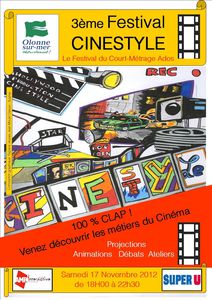 affiche cinestyle2012 logos