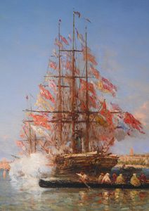 galerie michelguy chadelaud venise le coup de canon 1287645