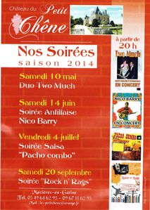 Soirées du chateau