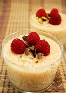 Tapioca con agua de rosas y miel (5)