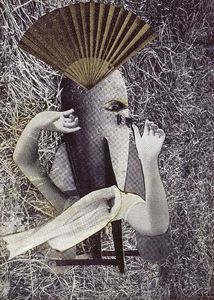 Max ERNST, Le rossignol chinois, 1920, photomontage