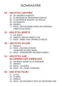 guide manifestant sommaire