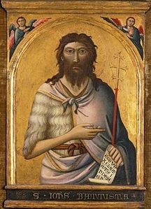 290px-'St John the Baptist', painting by Jacopo del Casent