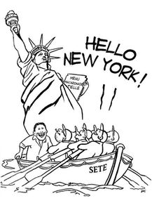 New york dessin