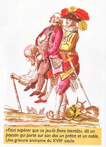 caricature des 3 ordres-1789