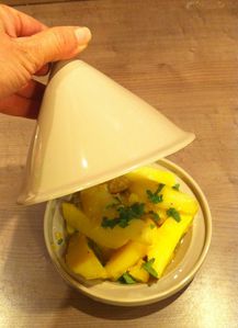 tajine de pommes de terre au citron confit