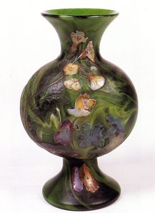 Gallé - Vase Primevères353