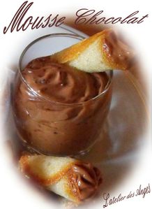 Mousse chocolat 1