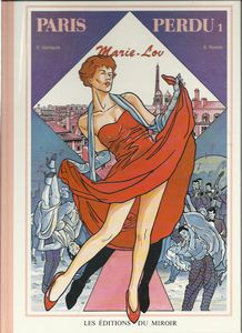 Livre BD Marie-Lou « Paris perdu »