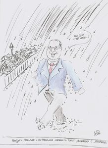 15 05 2012 Hollande sous la pluie