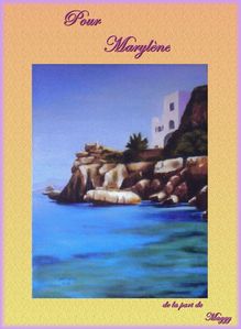 carte postale marylène