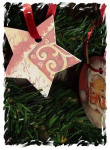 mon étoile de noel ds sapin