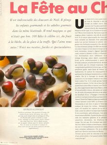 N° 169-LA FÊTE AU CHOCOLAT