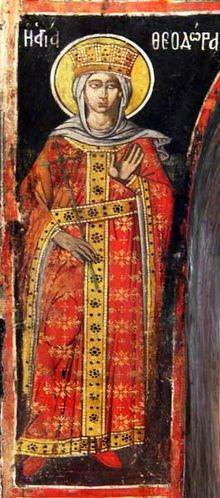 905b3 Arta, fresque de Sainte Theodora